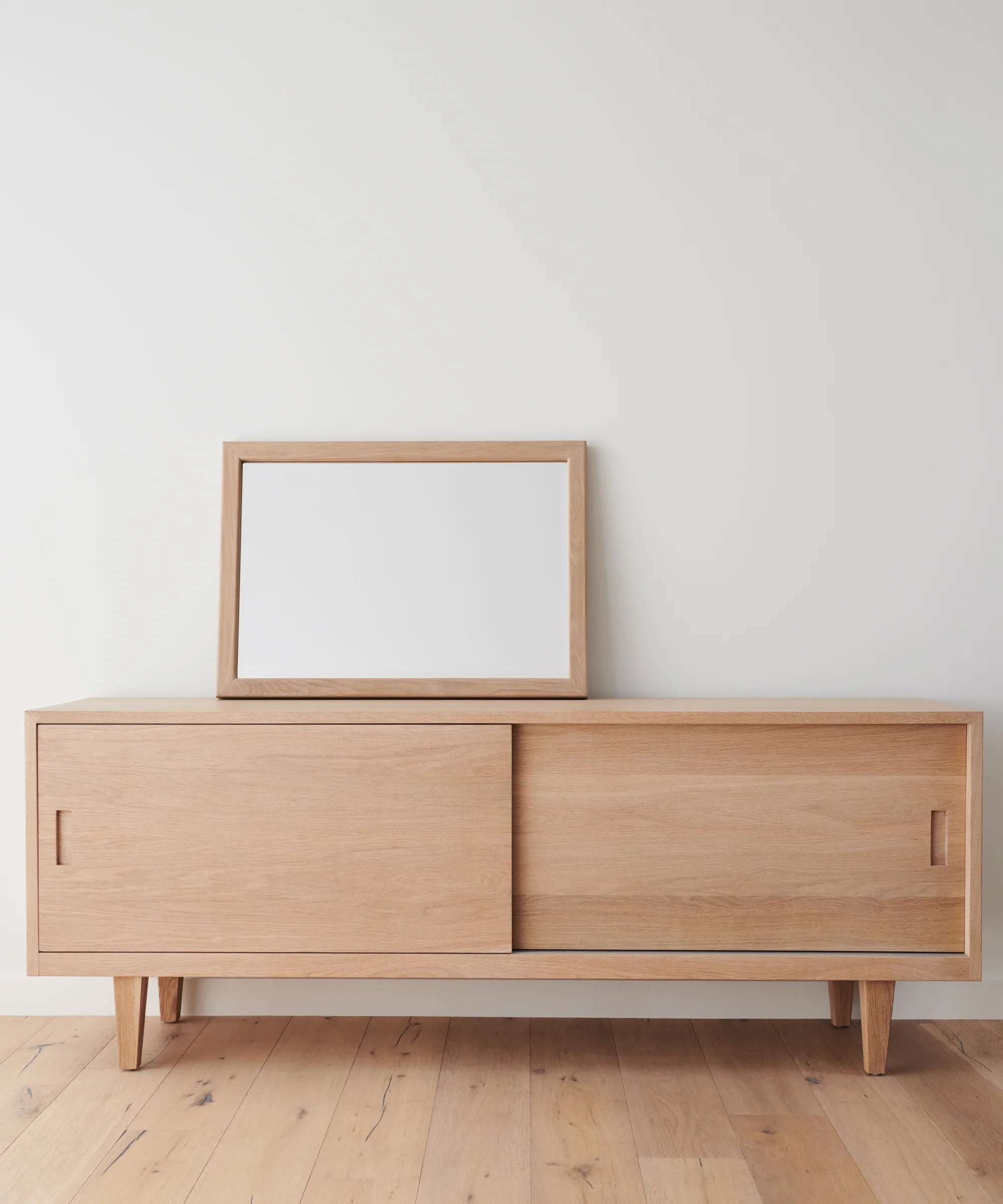 Oak Wall Mirror - Image 3