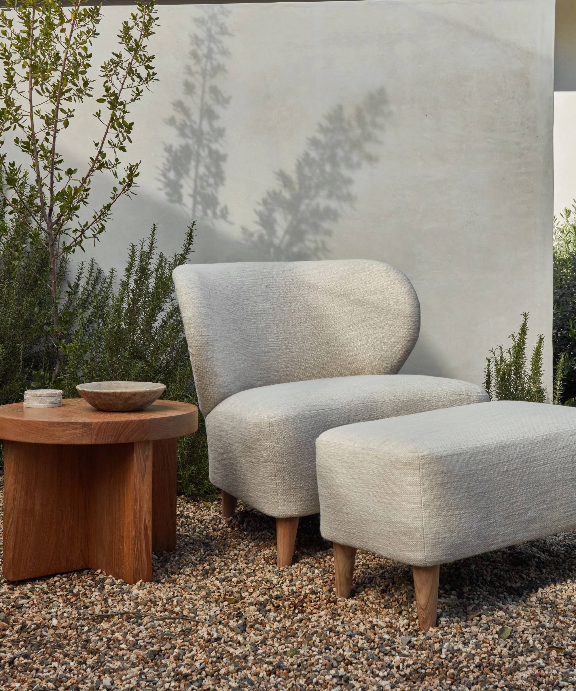 Outdoor Brentwood Ottoman - Image 4