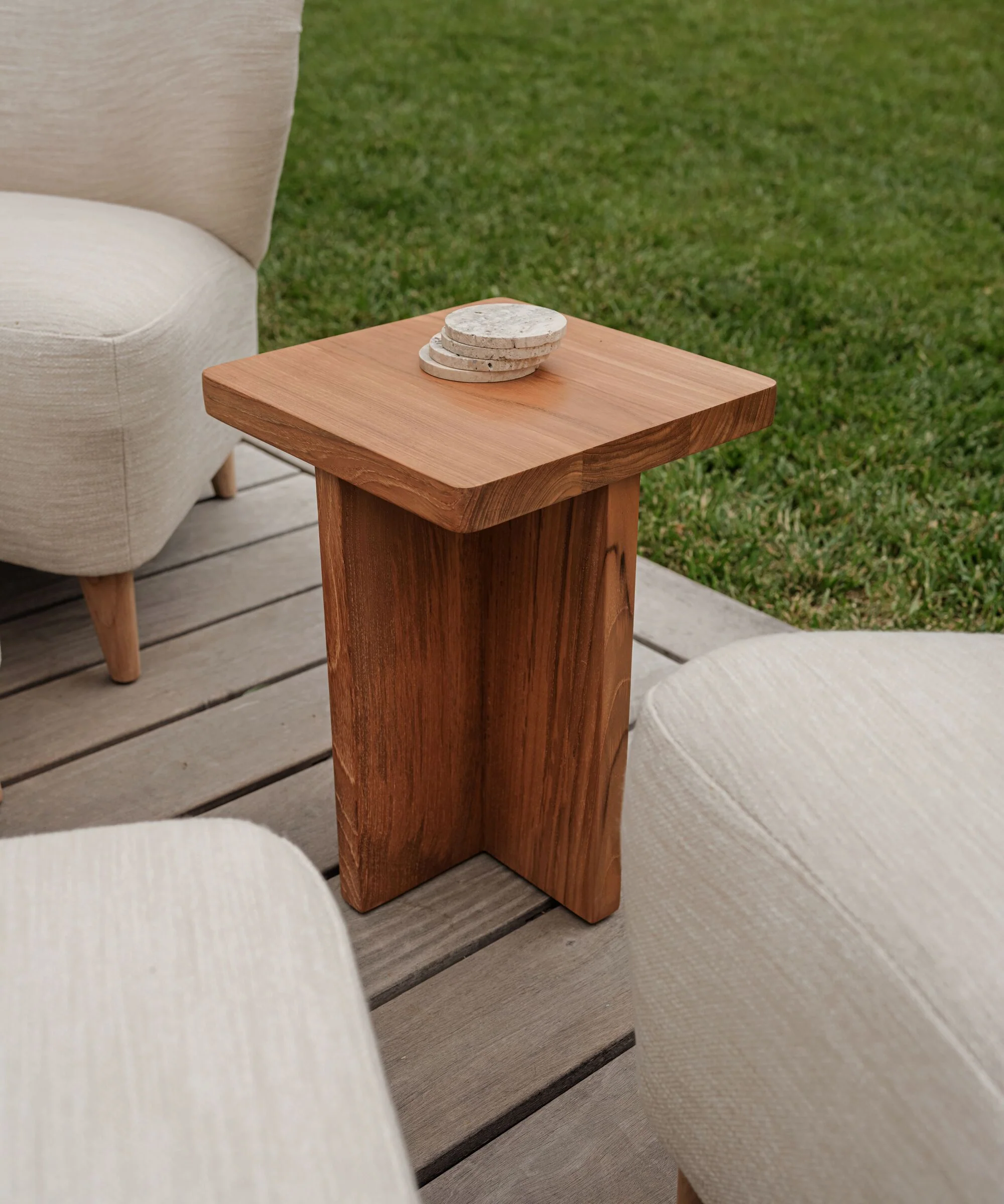Outdoor Marin Square Side Table - Image 3