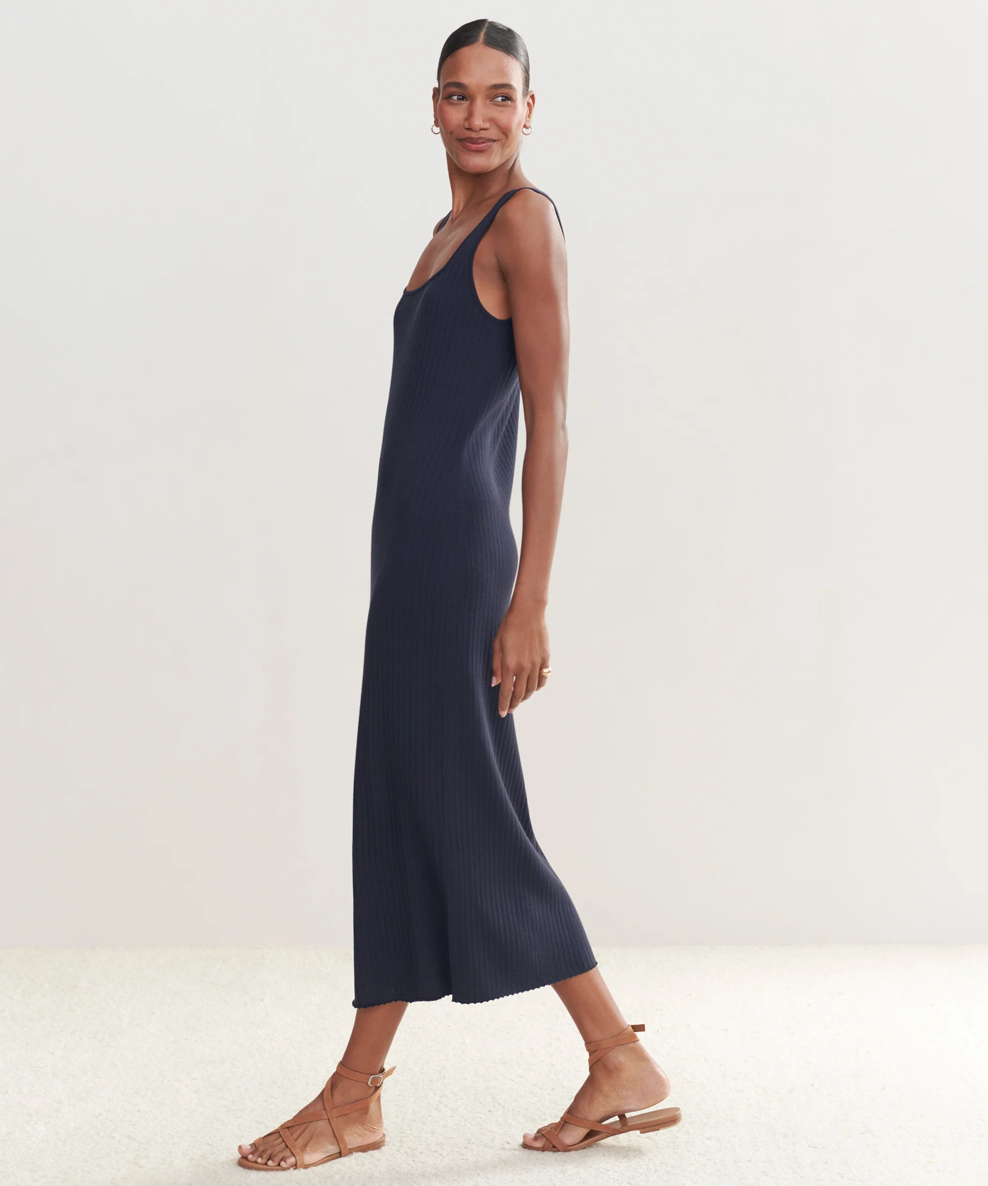 Rib Tank Dress - Image 3
