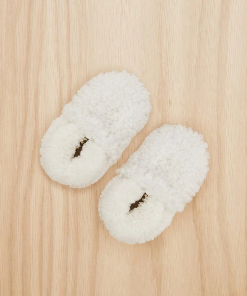 Shearling Baby Booties - Image 4