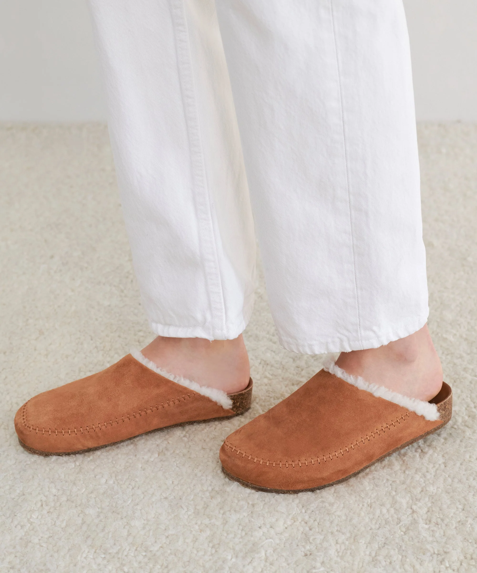 Shearling-Lined Moc Clog - Image 3