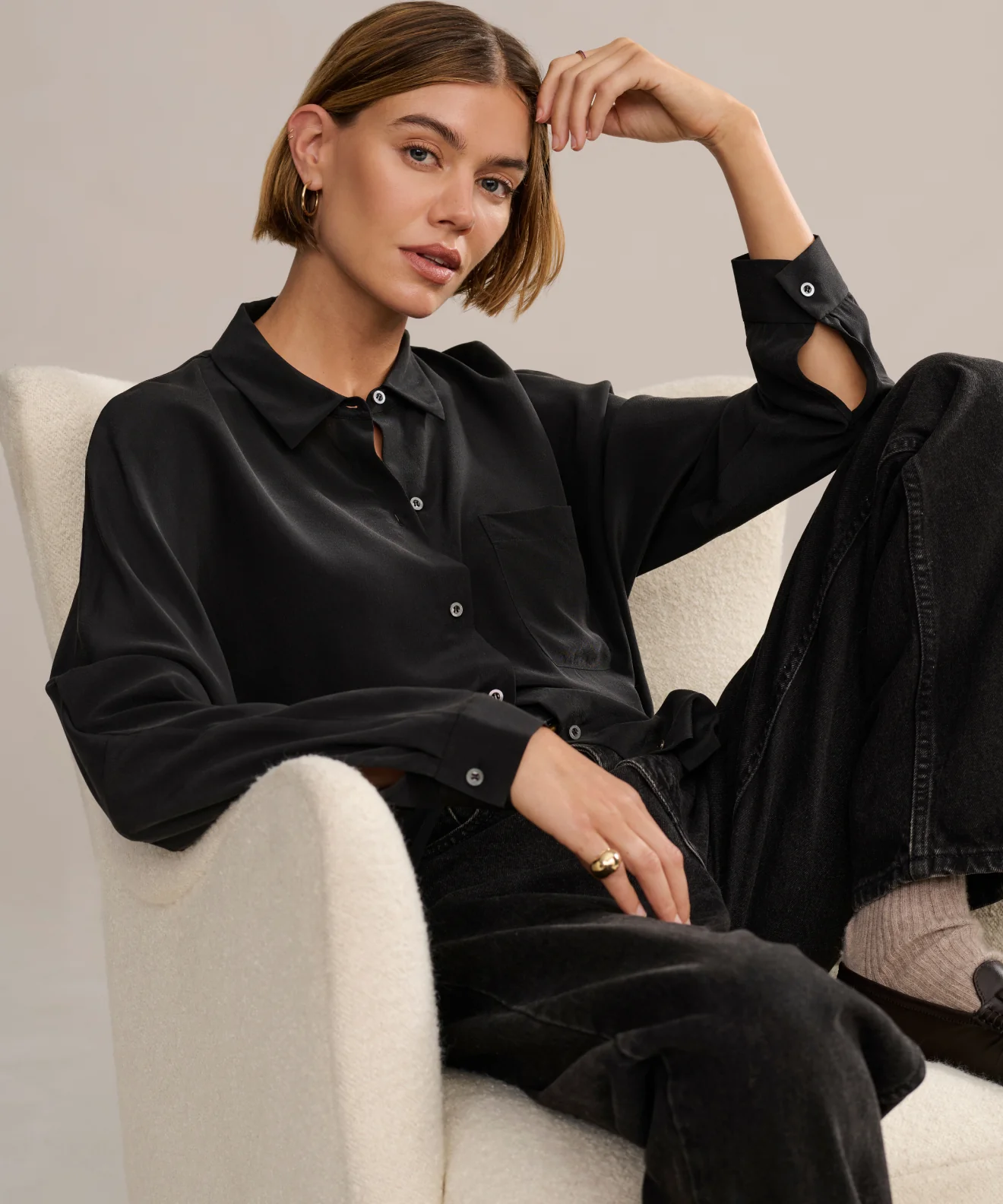 Silk Sloane Shirt - Image 2