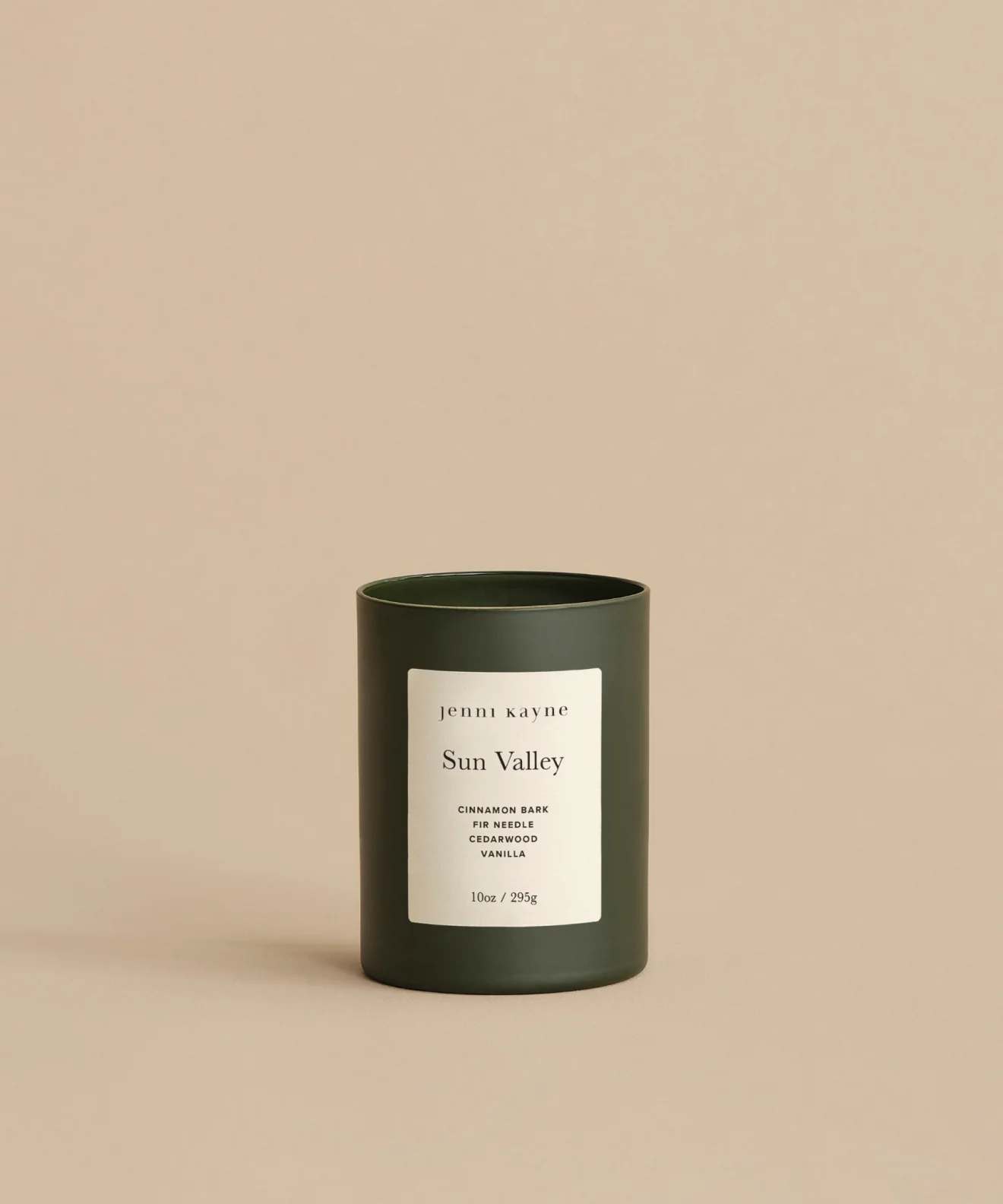 Sun Valley Glass Candle