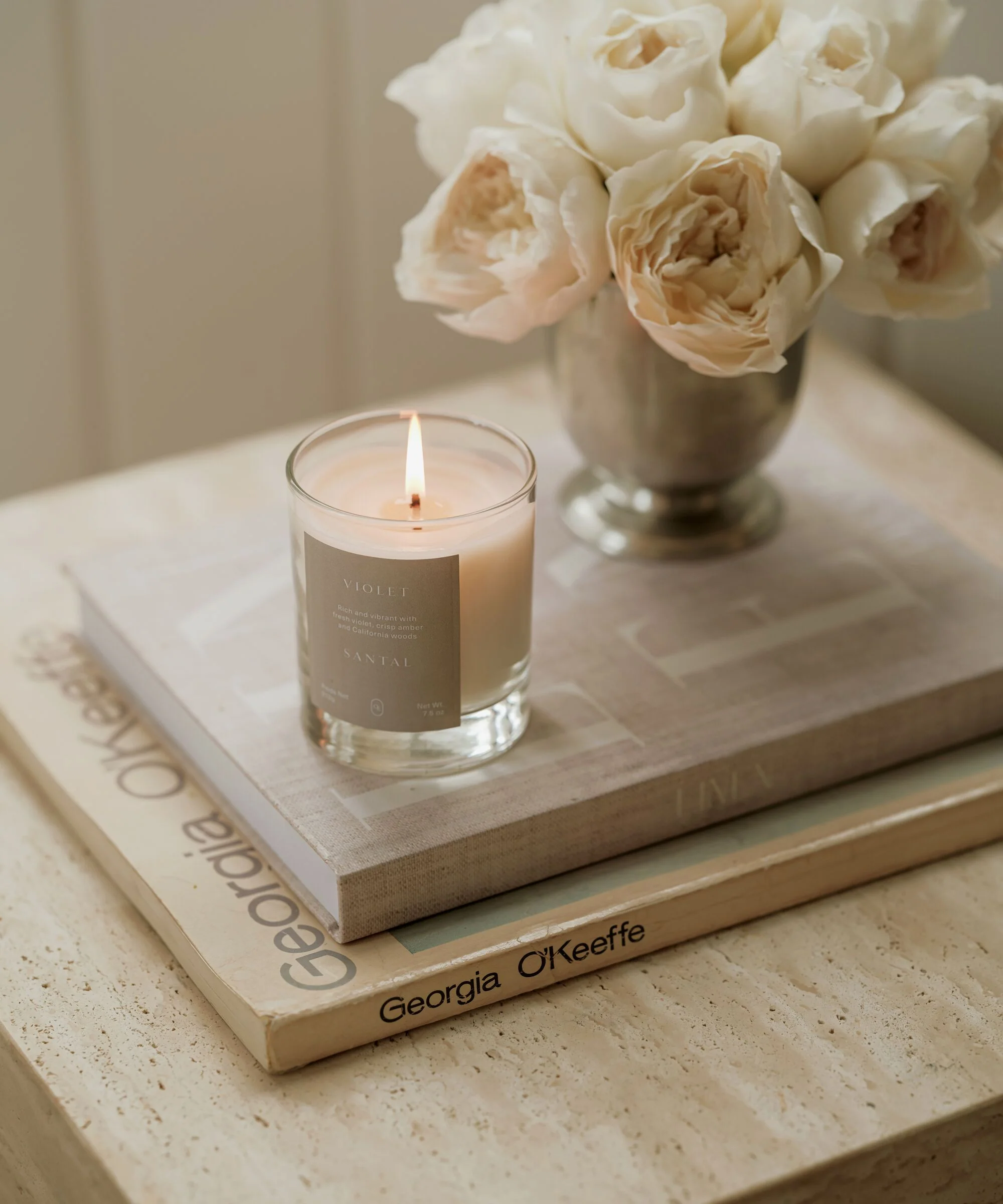 Violet Santal Candle - Image 2